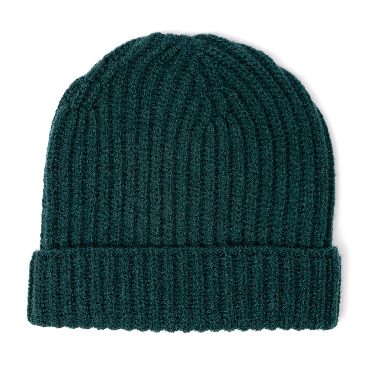 Strickmütze "Ribbed Hat" aus Lambswool und Cashmere - 6 Ply